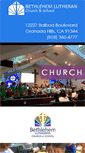 Mobile Screenshot of bethlehemlutheran.net